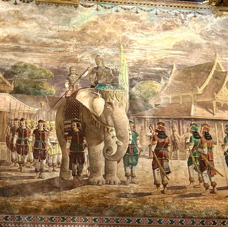 จิตรกรรมฝาผนังเรื่องพระเวสสันดรชาดก